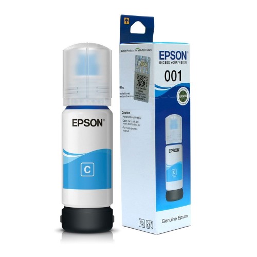 Epson 001 T03Y2 70ml Cyan Ink Bottle (Bundle With Full Set)-IOSBD