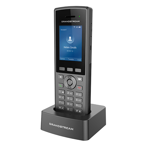 Grandstream WP825 Cordless Wi-Fi IP Phone with 2 SIP Accounts 2 Line