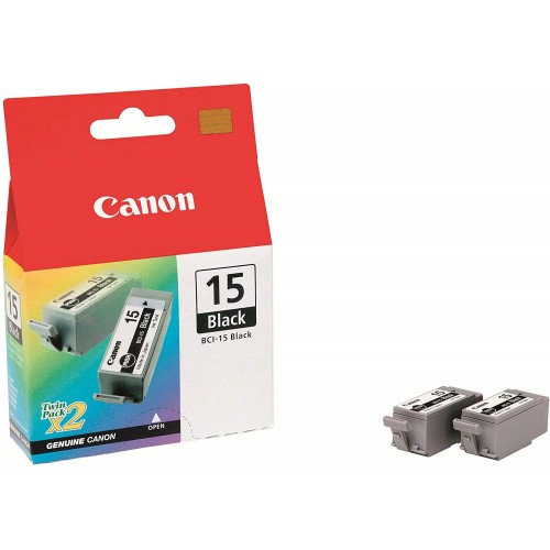 Canon BCI-15 Black Ink Cartridge-IOSBD