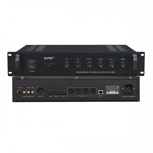HTDZ HT-3000 Central Amplifier Conference System-IOSBD