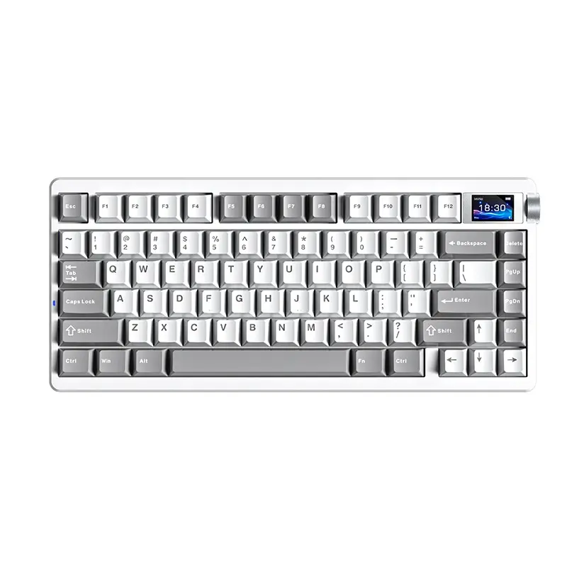 NOVA75 Galaxy Gray Star Vector PC Plate Mechanical Keyboard