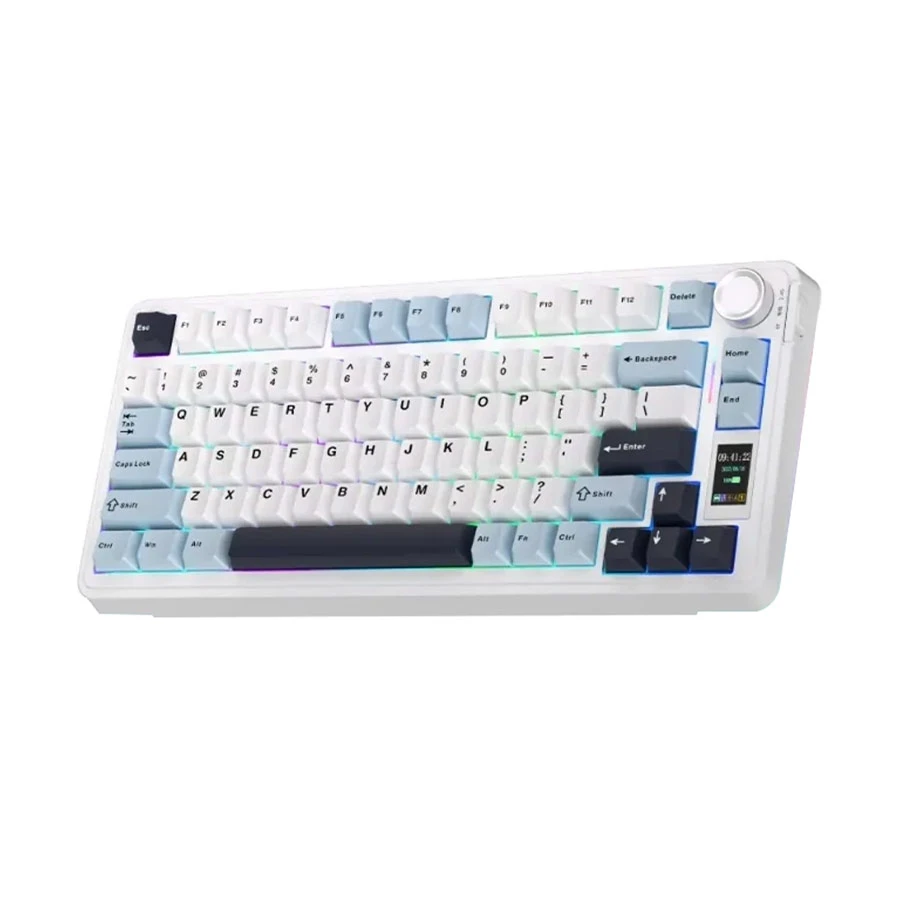 AULA S75 PRO Glacier Blue Star Vector Gaming Keyboard