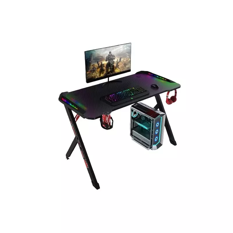 Besmile Lighting Z Shaped Gaming Table