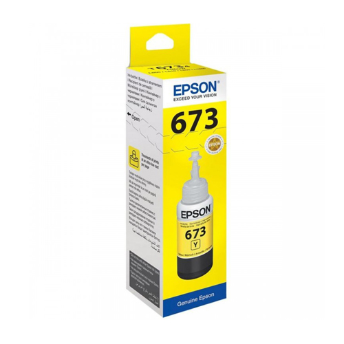 Epson C13-T6734 Yellow Ink Bottle-IOSBD