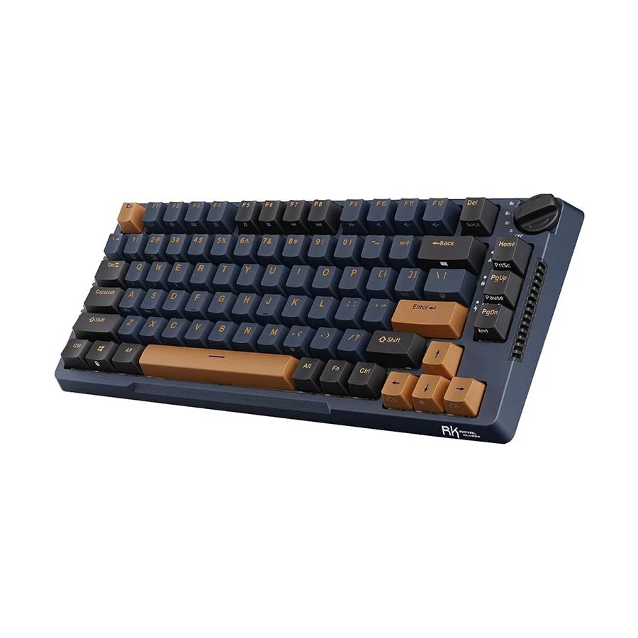 Royal Kludge RK H81 Tri-Mode RGB Hot-Swappable 75% Mechanical Gaming Keyboard