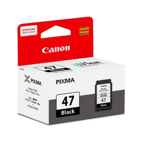 Canon PG-47 Black Ink Cartridge-IOSBD