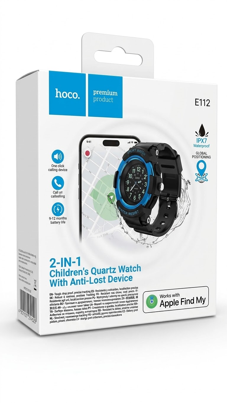Hoco E112 2-in-1 Children’s Quartz Watch