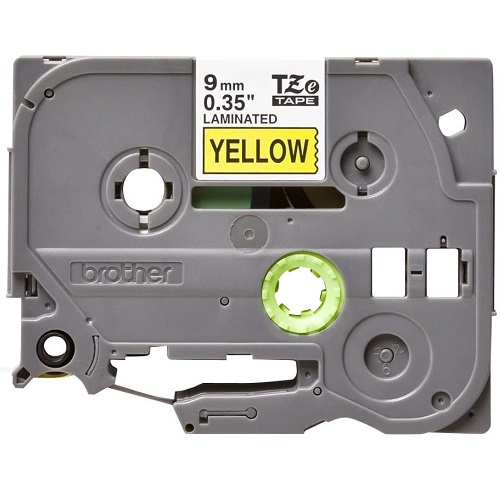 Brother TZe-621 Black on Yellow Tape Cartridge-IOSBD
