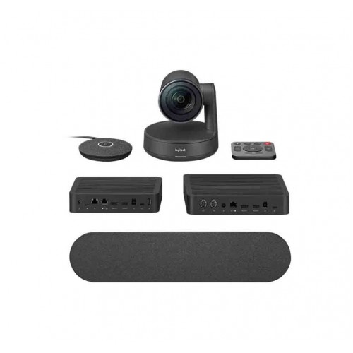 Logitech Rally System Video Conferencing Cam Set (6 Pcs Set/Audio Coverage 10 Feet)-IOSBD