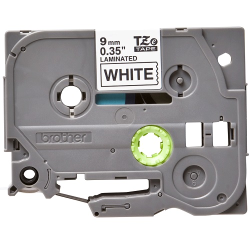Brother TZe-221 Black on White Labelling Tape Cartridge-IOSBD