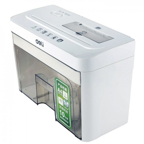 Deli 9932 2 Sheet Mini Paper Shredder-IOSBD