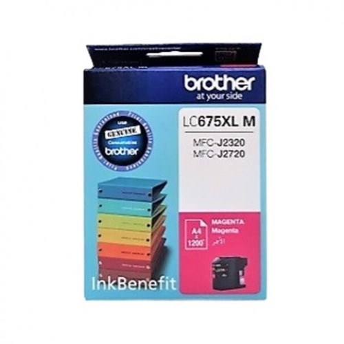 Brother LC675XL Magenta Original Ink Cartridge-IOSBD
