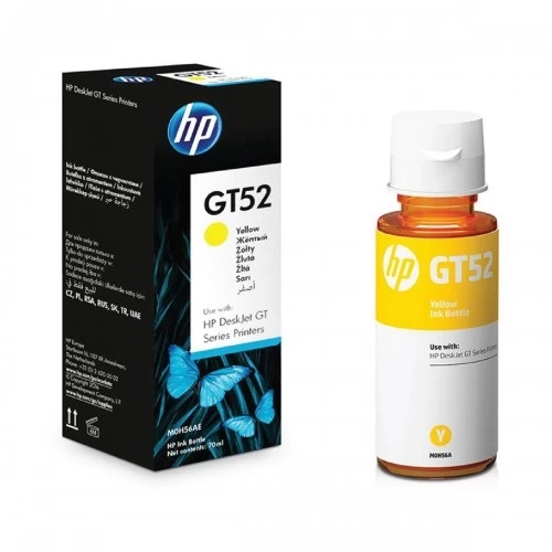 HP GT52 Yellow Original Ink Bottle-IOSBD
