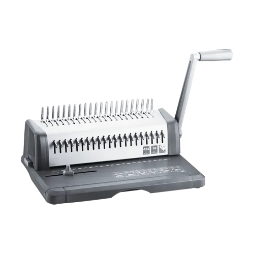 Deli E3873 425 Sheets Comb Spiral Binding Machine-IOSBD