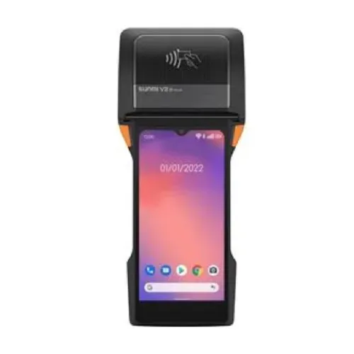 Sunmi V2s Plus T5F01 GMS (NFC + Label) Handheld POS Terminal-IOSBD