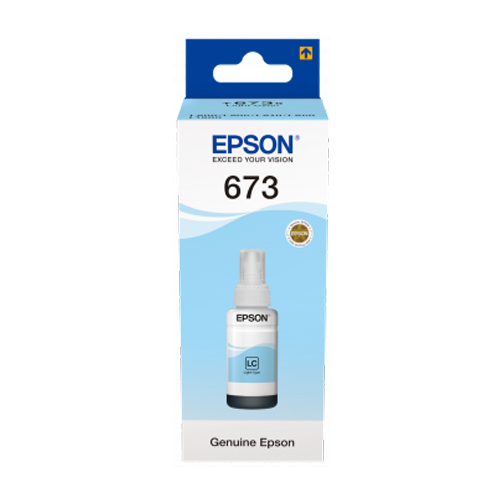 Epson C13T6735 Light Cyan Ink Bottle-IOSBD