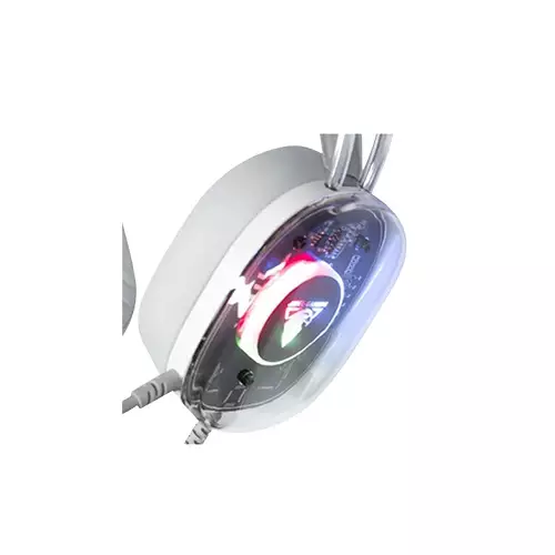Jedel GH580 3.5 USB Wired RGB Gaming Headphone with ANC
