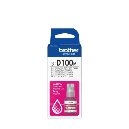 Brother BTD100M Magenta Ink Bottle-IOSBD