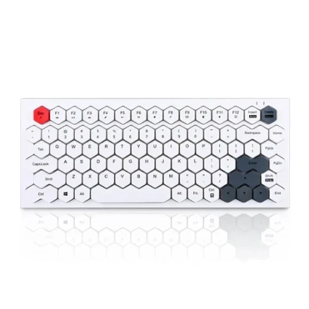 Mofii Geezer Phoenix Wireless Bluetooth Honeycomb Shape Rechargeable Keyboard